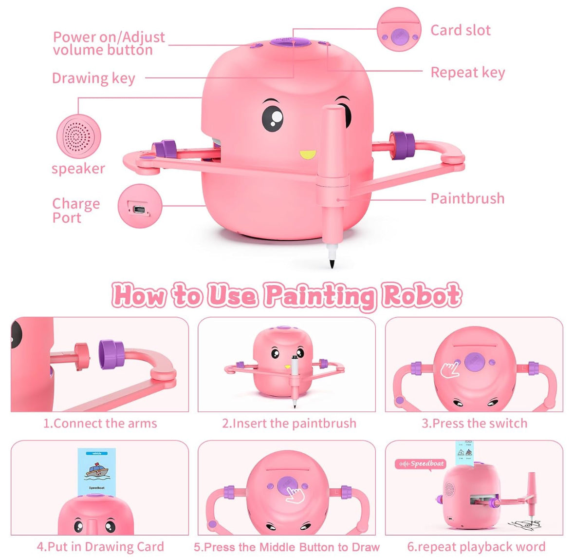 Smart Drawing Robot for Kids