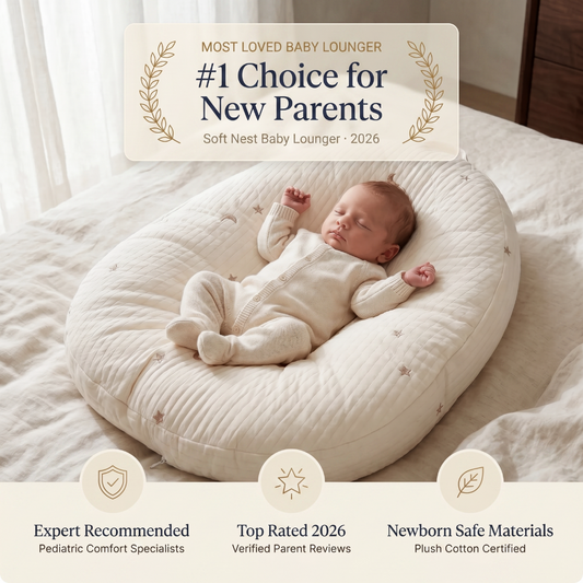 Ergonomic Anti-Reflux Baby Lounger Nest
