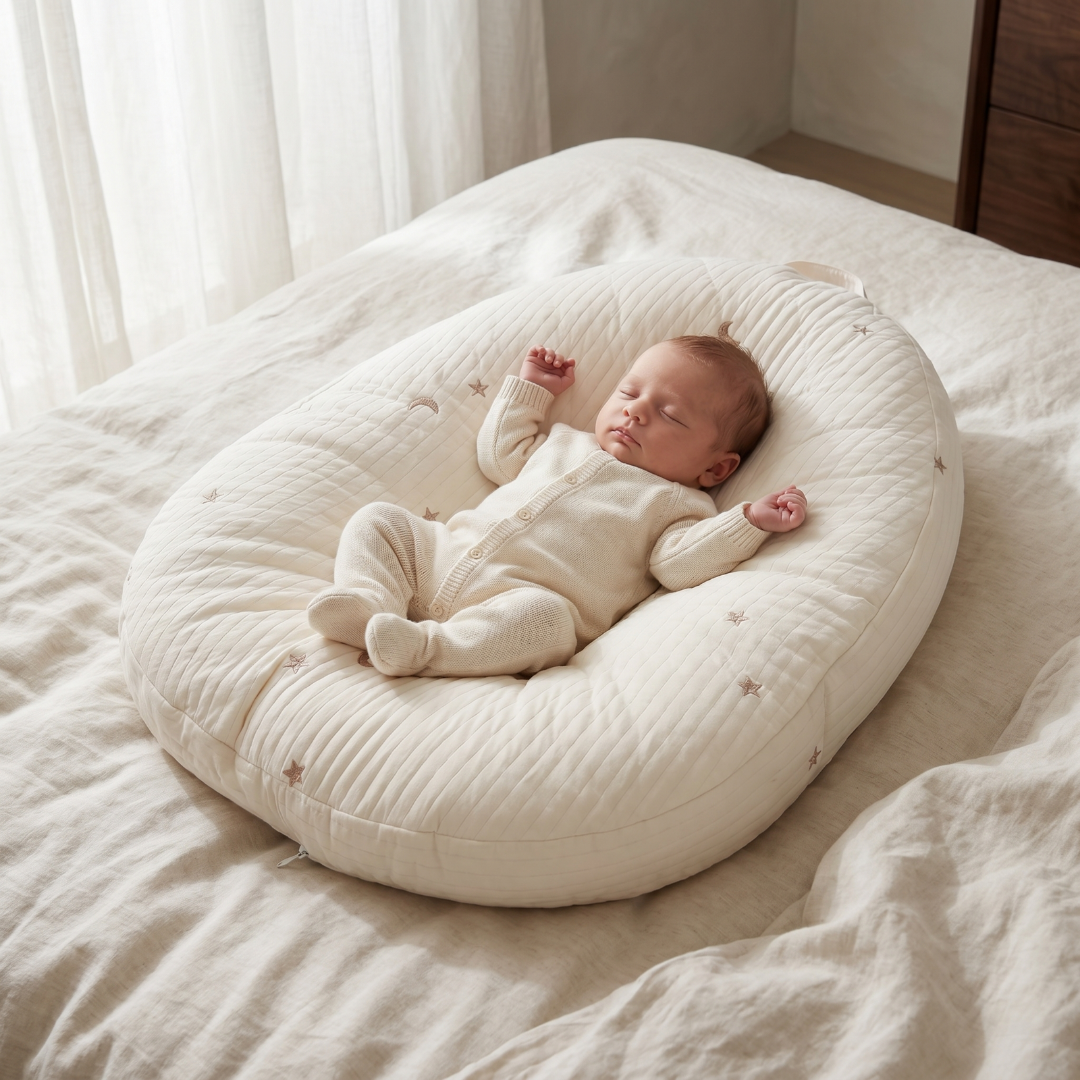 Ergonomic Anti-Reflux Baby Lounger Nest