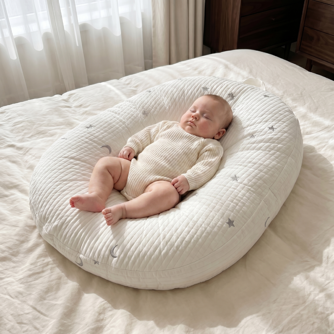 Ergonomic Anti-Reflux Baby Lounger Nest