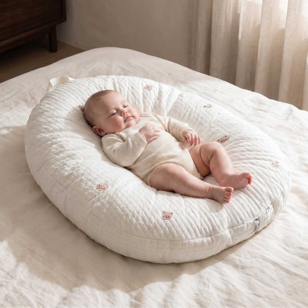 Ergonomic Anti-Reflux Baby Lounger Nest