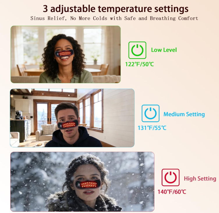 Red Light Heated Nose Band - image 4