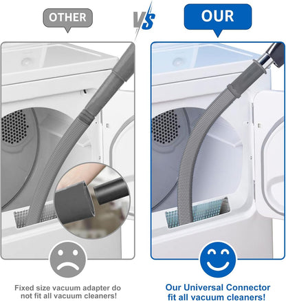 Dryer Vent Cleaner Kit Vacuum Hose Attachment