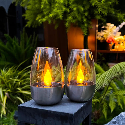 Outdoor Solar Power Tea Lights
