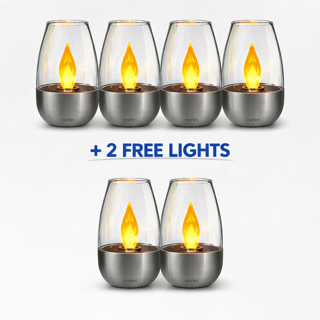 Outdoor Solar Power Tea Lights