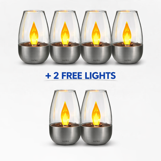 Outdoor Solar Power Tea Lights