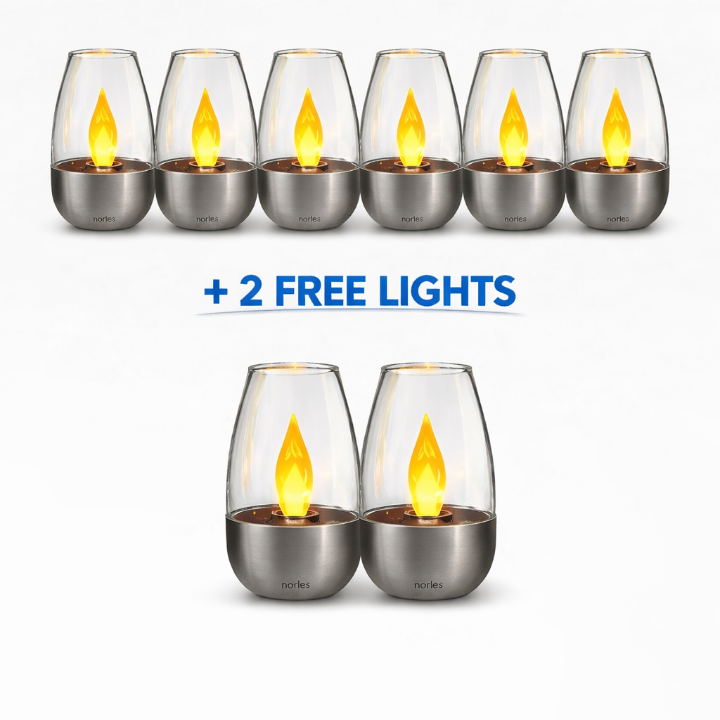 Outdoor Solar Power Tea Lights