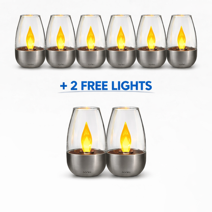 Outdoor Solar Power Tea Lights