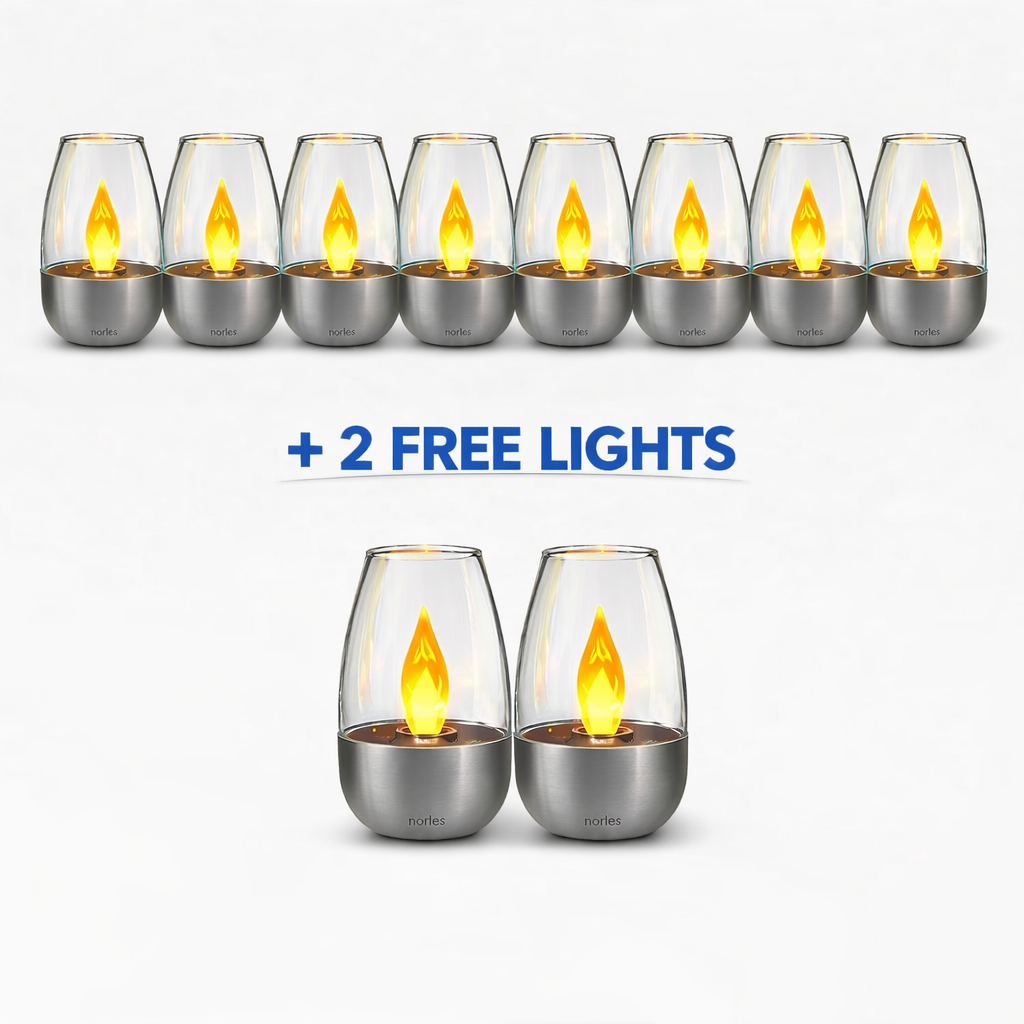 Outdoor Solar Power Tea Lights