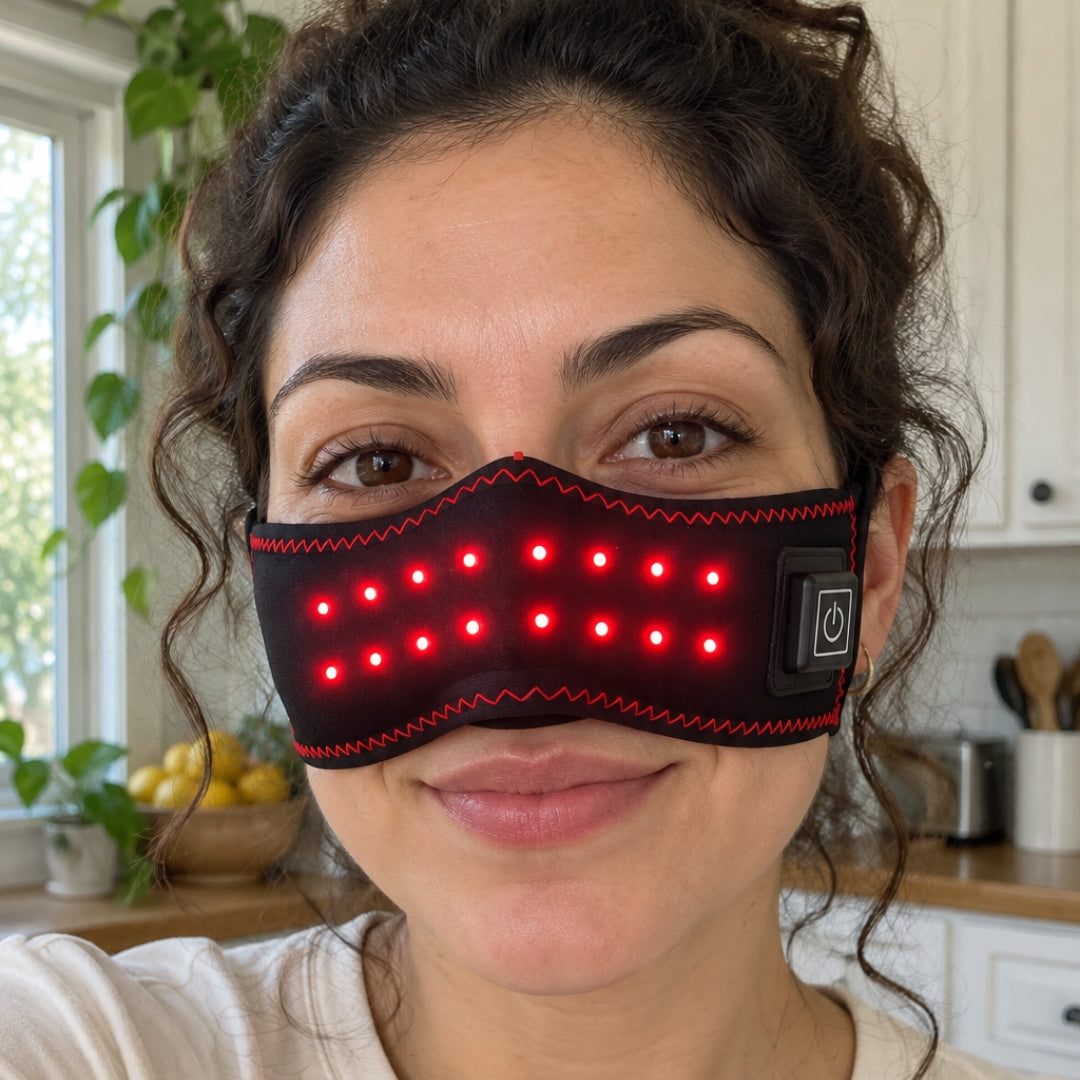 Red Light Heated Nose Band for Sinus Relief
