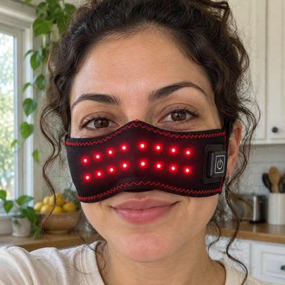 Red Light Heated Nose Band for Sinus Relief